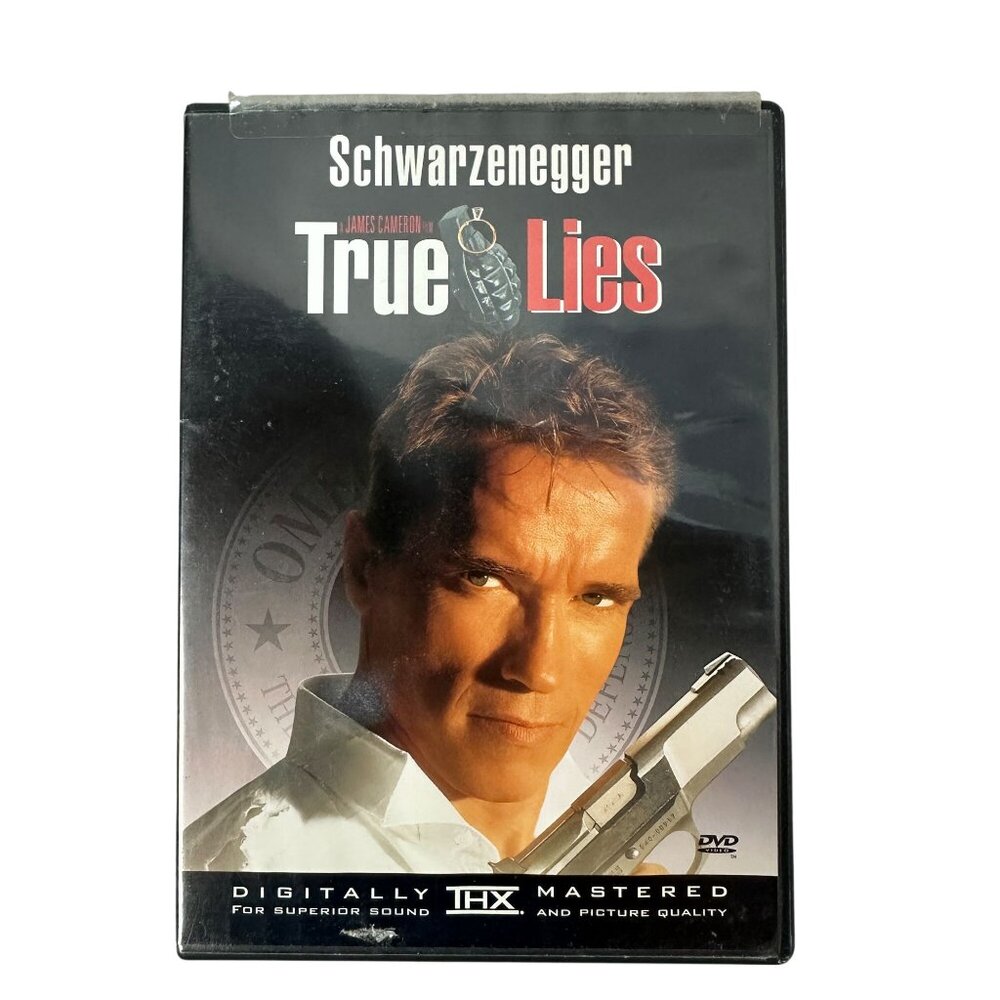 True Lies DVD 1994 Arnold Schwarzenegger Jamie Lee Curtis Twentieth Century